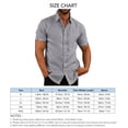 thumbnail image 1 of Camiseta de manga corta para hombre, camiseta de manga corta para hombre, camiseta de botonadura sencilla para hombre, camiseta de manga corta para hombre diseñada para profesionales, 1 of 2