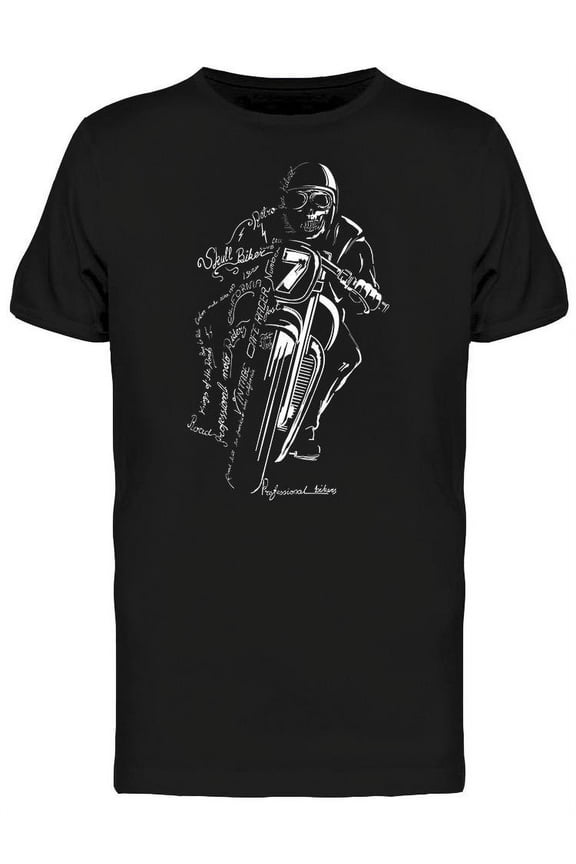 Sticker. Rider Of Chopper T-Shirt Men -Image by Shutterstock, Male XX-Large