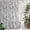 White, Charcoal, Slate Gray, Silver, variant on Yellow Wildflowers Shower Curtain - Water Repellent Fabric Shower Curtains Washable, Chic Floral Classic Botanical Decorative Polyester Cloth Bathroom Curtains Modern Bath Decor 36"x72"