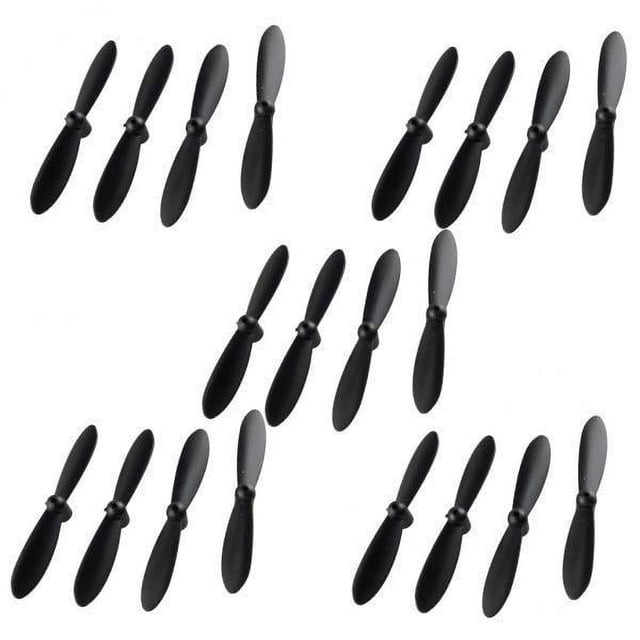 Surtido de hélices Strade Fareast Limited para mini drones Sleek Black 100 piezas 6 piezas