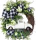 thumbnail image 1 of Guirnalda De Puerta De Navidad Creativa, Decoración De Corona De Camión De Navidad, Guirnaldas Artificiales Para Decoración De Pared De Ventana De Coche Y Hogar Yuarrent HA037697-00, 1 of 6