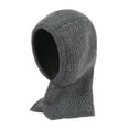 thumbnail image 3 of Women's Elastic Knitted Scarf Hat Beanie Fleece Hood Cycling Ski Winter Cap, 3 of 5