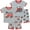 6# Red, variant on FEDPOP Toddler Boys Pajamas Set Fire Engine Kids Summer Sleepwear Short Pjs Clothes 2T