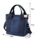 thumbnail image 2 of Bolso de mano pequeño con cremallera bolso de mano para mujer bolso bandolera de lona bolso de hombro bolso de mensajero bolso de mano para mujer, 2 of 7