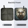 thumbnail image 2 of Deer Antler Whitetail Foldable Seat Cushion for Bleachers, Stadium Seats, Camping & Outdoor Events, Portable Lightweight Pad with Carabiner, 2 of 6