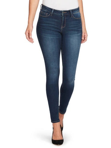 Black Daisy Juniors Billie Faded Skinny Jeans
