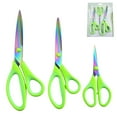thumbnail image 1 of SUTENGDA Winter Savings Clearance!  Craft Sewing Scissors Titanium Alloy Blade Multi-purpose Scissors Set 3 Pieces, 1 of 5
