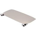 thumbnail image 2 of Cubierta embellecedora del panel trasero del asiento, accesorios de la cubierta embellecedora del panel trasero del asiento del automóvil Reemplazo del panel trasero del asiento(Blanco crema), 2 of 5
