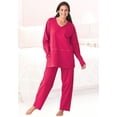 Dreams & Co. Women's Plus Size 2Piece Lounge Set Pajamas