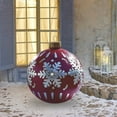 thumbnail image 5 of Inflatable Christmas Ball Outdoor Christmas Decorations 23.62inch Large Blow Up PVC Christmas Ball Ornaments Hanging Tree Ornaments for Xmas Yard Lawn Holiday Porch Party Decor, 5 of 6