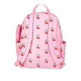 thumbnail image 2 of Madden NYC Women's Chain Pocket 17" Dome Backpack, Pink Cherry, 2 of 4