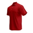 thumbnail image 2 of Paragon Youth Saratoga Performance Mini Mesh Polo, Cardinal - M, 2 of 3