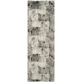 thumbnail image 2 of Safavieh Retro 2'3" X 7' Power Loomed Rug in Cream and Gray, 2 of 10