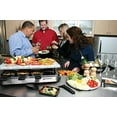 thumbnail image 2 of Swissmar Stelvio 8 Person Stone Raclette Party Grill - Stainless, 2 of 3