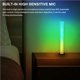 thumbnail image 2 of Injueey Luz LED activada por voz 50-16KHZ tira de LED de ambiente musical 40LEDs barra de luz LED ambiental luz de de camioneta LED para Iluminación navideña Plata, 2 of 6