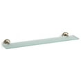 thumbnail image 5 of Kohler K-14440 Purist 22-1/2" Brass And Tempered Glass Bathroom Shelf - Vibrant Brushed, 5 of 7