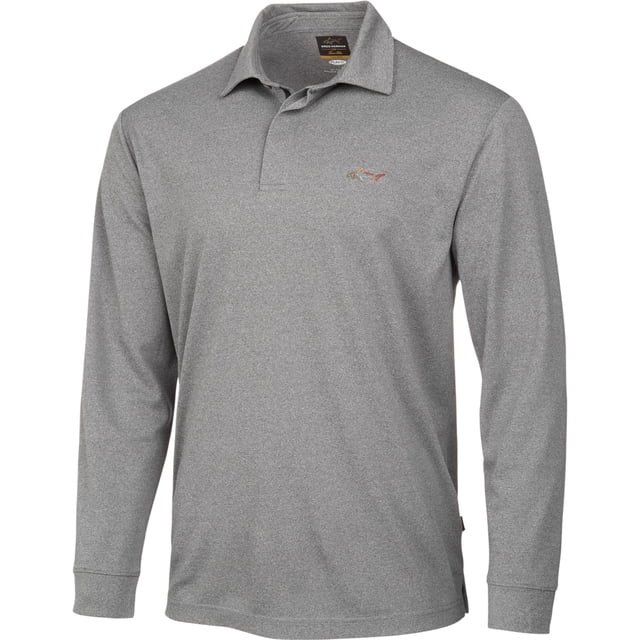 Polo de Rugby Greg Norman Hombre Protección UV Gris XXL