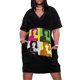thumbnail image 1 of Vestido Sue Ellen Pop Art Loose Pocket Vestidos para mujer 2025 Cóctel de vestidos, 1 of 7