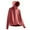 Red, variant on Fjuchai Women's Sun Protection UPF 50 Sun Protection Hoodie Jacket Full Zip Long Sleeve Shirt Uv Protection Clothing