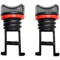 thumbnail image 1 of Kayak Drain Plug Kit Kayak Dinghy Canoe Boat Hull Thread Drain Plugs £¬Black, 1 of 1