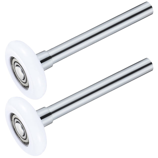 WEUVEB 2 Pcs Roues de Remplacement Stables en Nylon pour Garages Résidentiels 10.5X4.5CM