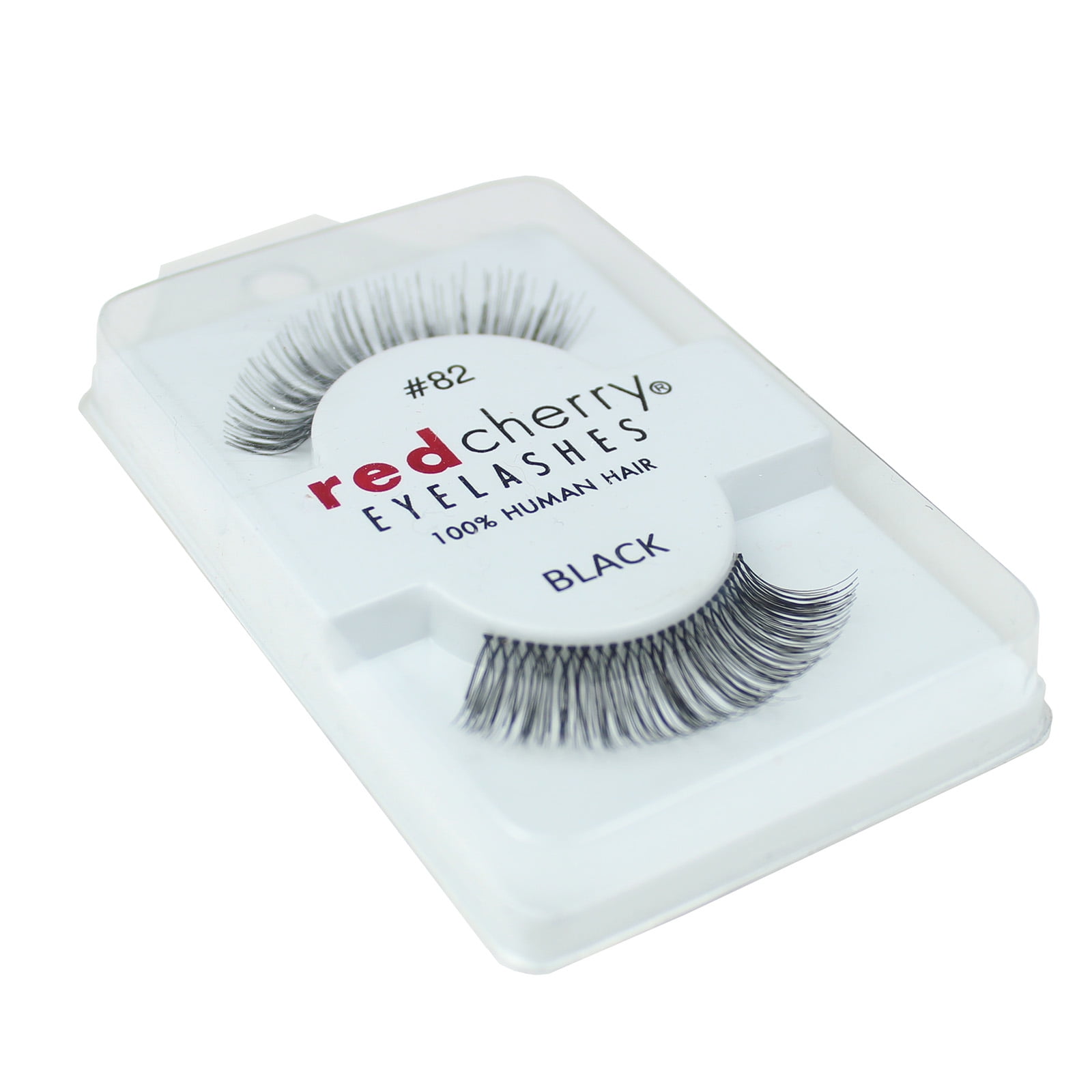 Red Cherry 100 Human Hair False Eye Lashes Fake Eye Lashes 82 Hudson