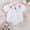 White, variant on Baby Girl Outfit Cute Pattern Embroider Short Sleeve Bubble Romper Bodysuit Baby Clothes for Baby 3-6 Months