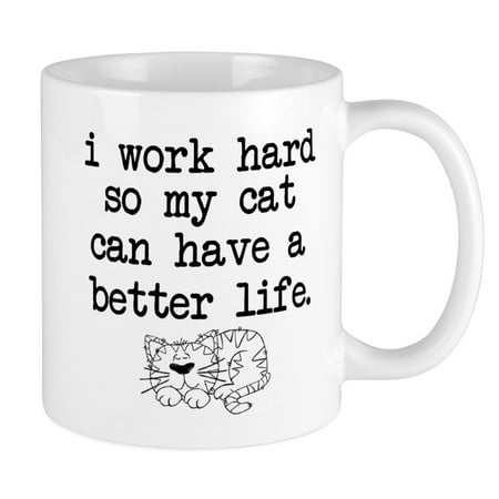 

CafePress - Better Life Mugs - Ceramic Coffee Tea Novelty Mug Cup 11 oz
