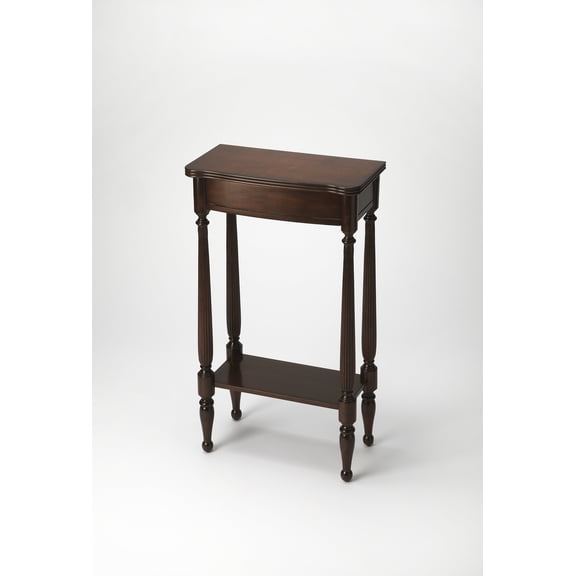 Butler Specialty Plantation Cherry Whitney Console Table In Dark Brown
