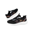 thumbnail image 3 of Fangasis Women Walking Shoe Lightweight Casual Shoes Knit Upper Sneakers Travel Breathable Flats Black 5.5, 3 of 8
