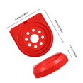 thumbnail image 2 of TABLZONE Cintre Extincteur Compact Rouge Design Universel pour Usage Intérieur et Extérieur 1ensemble, 2 of 8