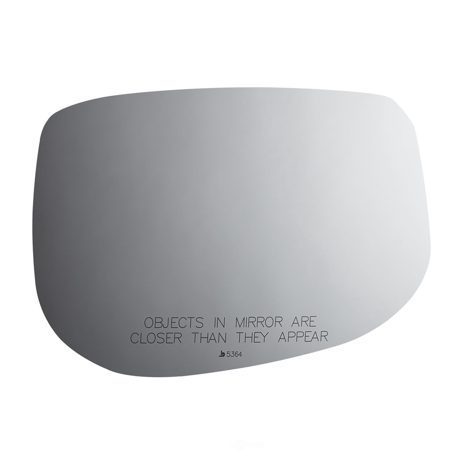 Burco Side View Mirror Replacement Glass - Clear Glass - 5364