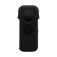 thumbnail image 2 of SUSUchens - Funda protectora de silicona suave a prueba de polvo para cámara Insta 360 One X2, color negro, 2 of 8