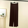 thumbnail image 6 of Pajama Pants for Women Soft Comfy Wide Leg Lounge Sleep Bottom Stretch Elastic Waisted Baggy Pajama Bottoms, 6 of 6