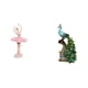 thumbnail image 1 of Figura De Bailarina De Resina, Escultura De Niña, Estatua De Pavo Real, Colección De Animales, Elegante Regalo De Cumpleaños, Recuerdo Novedoso, Adorno De Mesa Para Oficina, Sala De Estudio,, 1 of 8