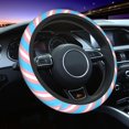 thumbnail image 1 of Housses de Volant 38cm Drapeau Transgenre Fierté Lgbt Universel Boho Yaoi Auto ration Accessoires de Mode Auto, 1 of 4