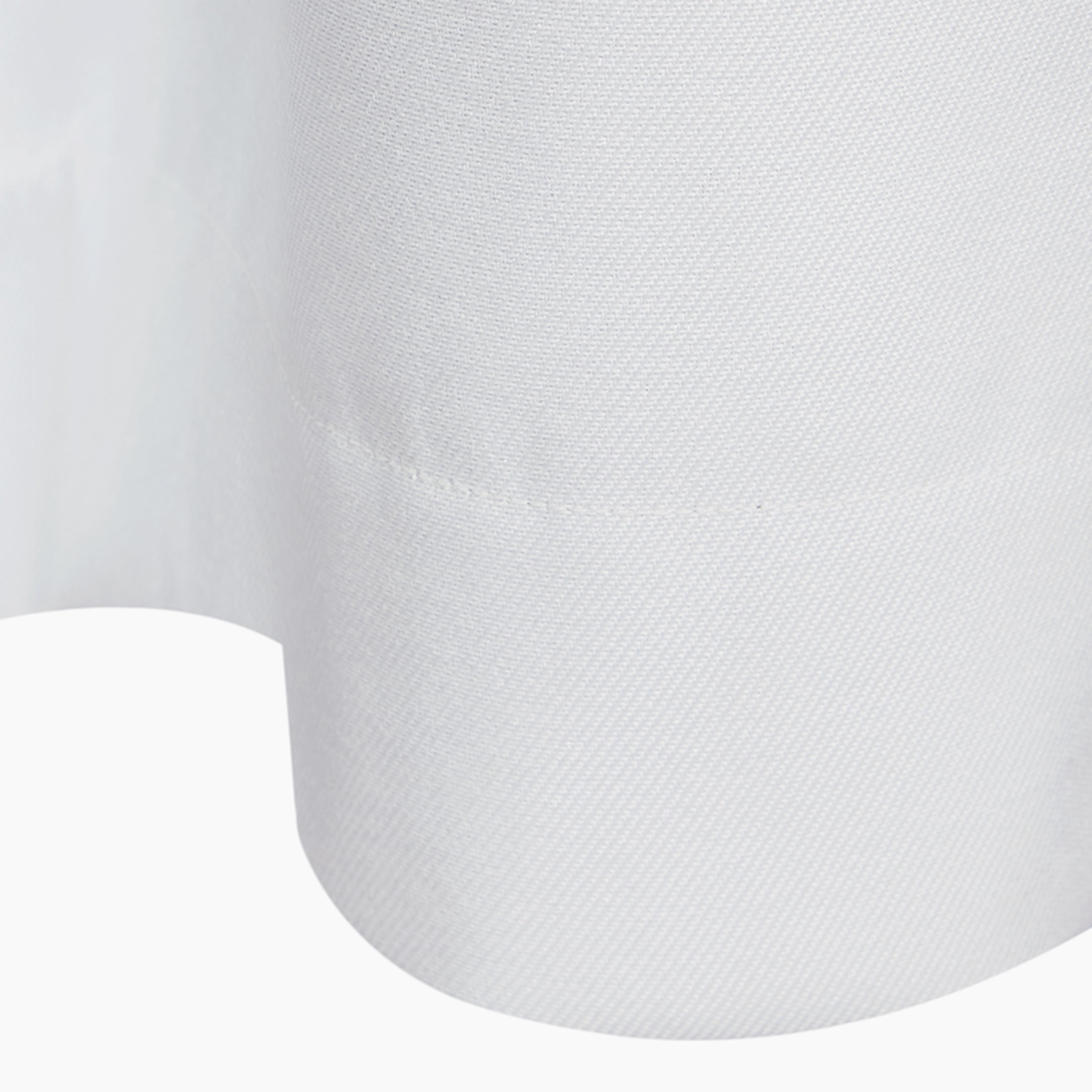 Mainstays 100% Blackout Curtain Panel Pair, White, Rod Pocket with Back Tabs, Set of 2, 30 in x 95 in