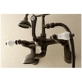 thumbnail image 3 of Aqua Vintage AE55T5 Clawfoot Tub Faucet with Hand Shower, Oil Rubbed Bronze, 3 of 7