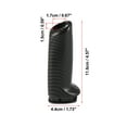 thumbnail image 5 of Handbrake Cover Handle Black Carbon Fiber Pattern for BMW X1 F20 F21 F22 F30 F31 F36 E90 M3 M4 528i F80 F82 E84, 5 of 6