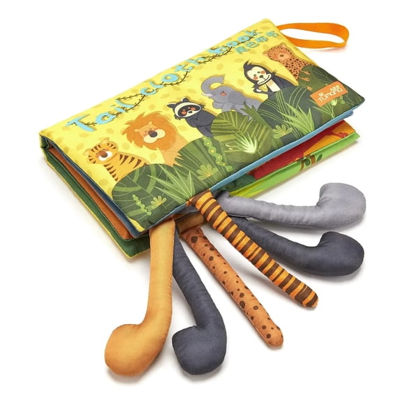 Libros De Tela Juguete Sensorial Suaves Sonajero Para Bebé Multicolor.
