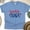 CarolinaBlue, variant on Family Matching T-Shirt, Sparkler Tribe Print, USA Holiday Group Outfit, Azalea, Size L