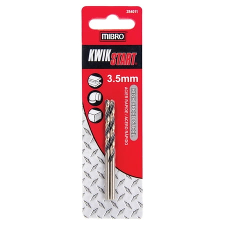 UPC: 0066366284010 | DRILL BIT HSS 3.5MM (Pack of 1)