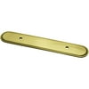 DISCONTINUED Liberty 3" Oval Pull Backplate, Antique Brass