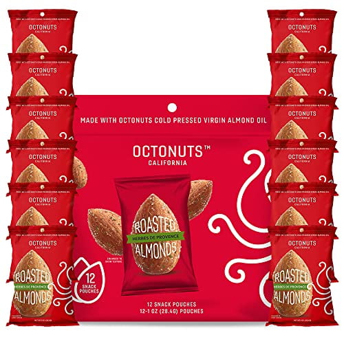 Octonuts Oil Roasted California Almonds 1 Ounce Herbs De Provence