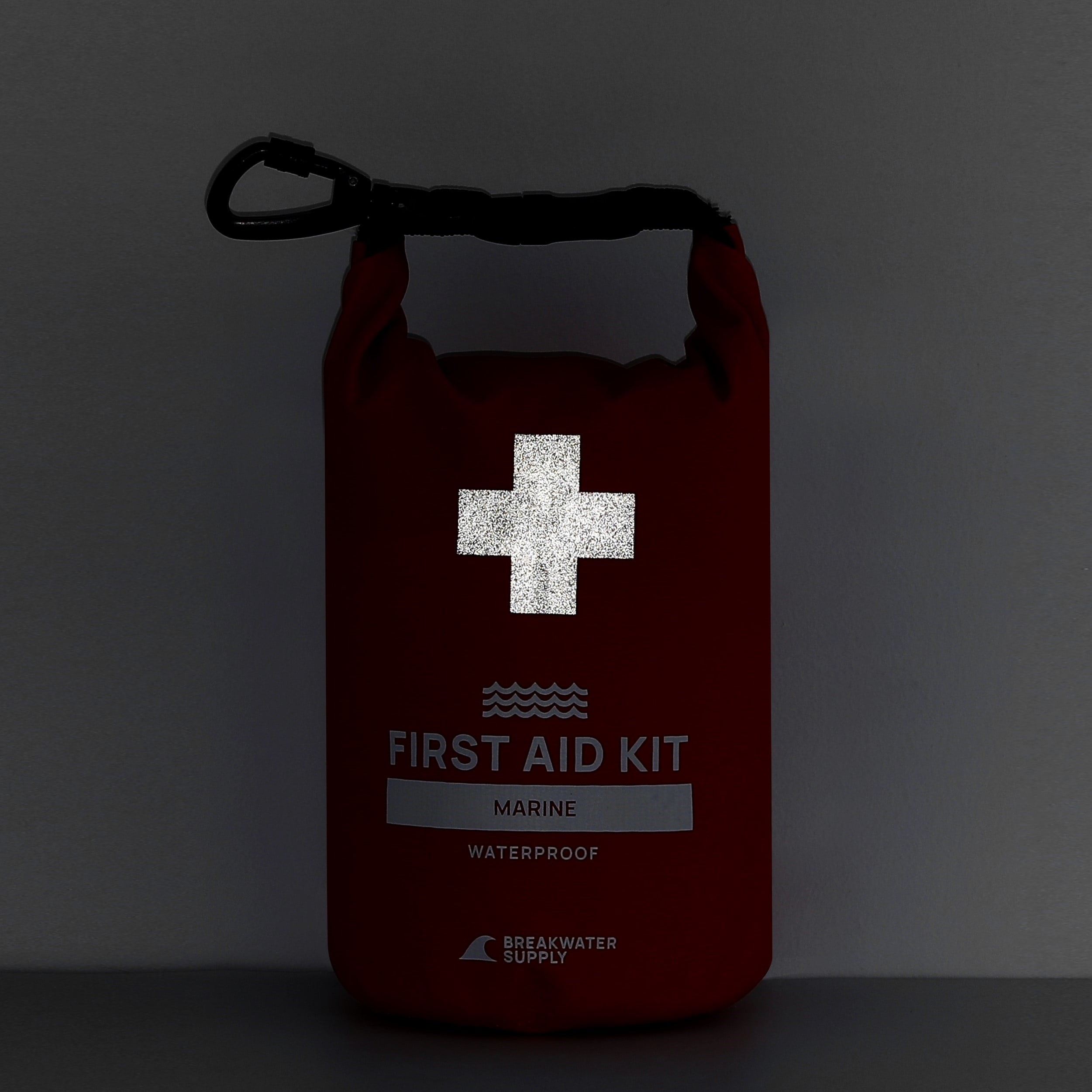 Breakwater Supply First Aid Kit Boat Emergency Kit, Marine Trauma Kit for Boating, Sailing, Fishing, Waterproof 100 Piece IFAK