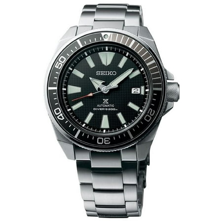 Prospex Samurai Stainless Steel Automatic Dive Watch 200 m (Best Automatic Watches Under 200 Dollars)