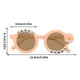 thumbnail image 3 of Gafas De Sol Redondas De Montura Pequea, De Plstico Ligero, Negras, De Estilo Clsico, Ideales Para Actividades Al Aire Libre Y Para Uso Diario En El Trabajo. Un Par., Ukhbmc | C, Color, 3 of 9