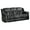 Charcoal, variant on Pemberly Row 90" Traditional Microfiber Double Reclining Sofa in Chocolate