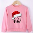 thumbnail image 3 of Ropa divertida de Navidad para niños, sudadera roja para festivales, sudadera para niño y niña, camisetas para fiestas de Navidad en casa, sudaderas suaves y acogedoras para niños 2023, 3 of 5