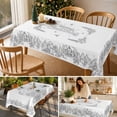 thumbnail image 5 of MMJ Christmas Coloring Table Cover DIY Activity Tablecloth, Washable Protective Cover for Holiday Party Table Christmas Decor 40x60in, 5 of 7